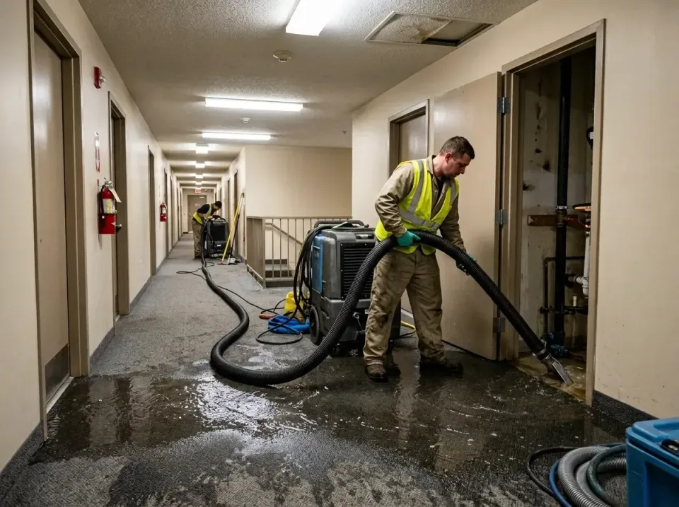multi-unit-apartment-hallway-f-005 — frequently asked questions, Emergency Burst Pipe Water Extraction & Removal in Girard,…